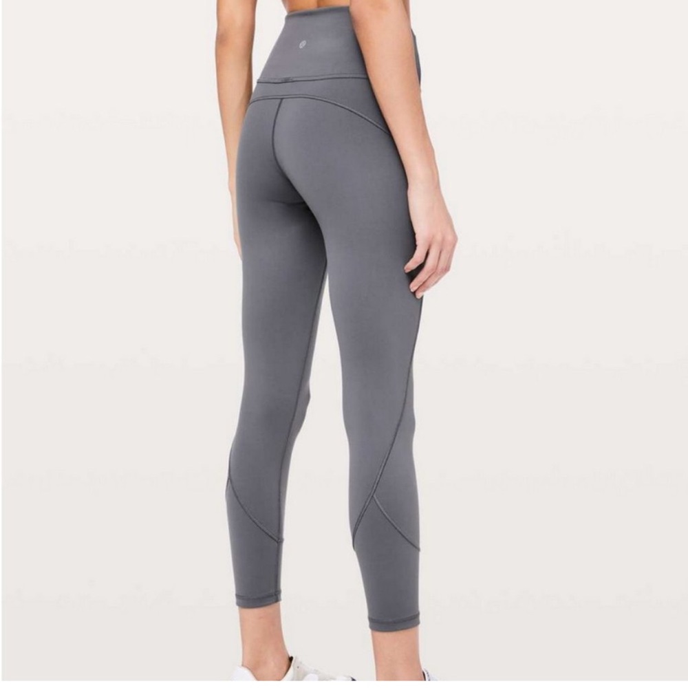 Lululemon In Movement 7/8 Leggings Size 4 Titanium
